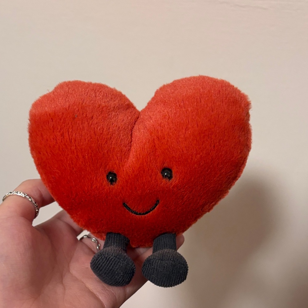 Jellycat Red Heart Stuffed Animal